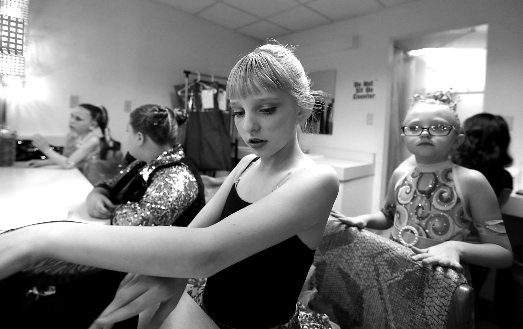 No nerves for these dancers